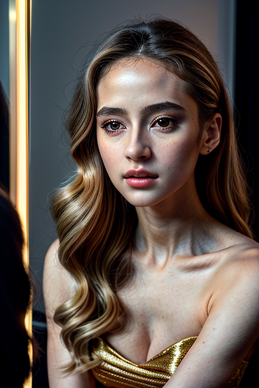 mirror photo poses girl